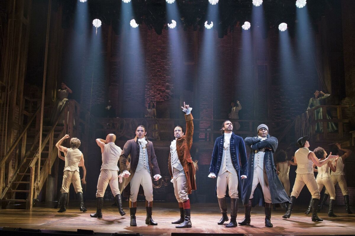 The original Broadway cast starred in a filmed version of "Hamilton," which is now streaming on Disney+.