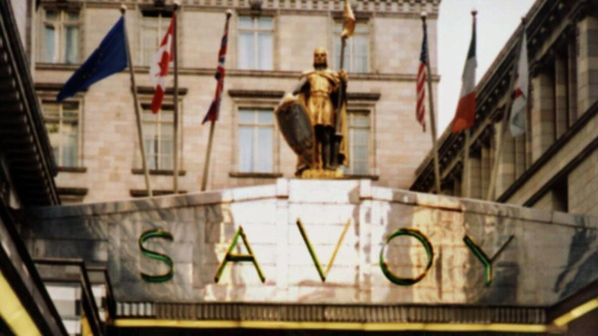 The Savoy Hotel, which was the site of several alleged Weinstein attacks.
