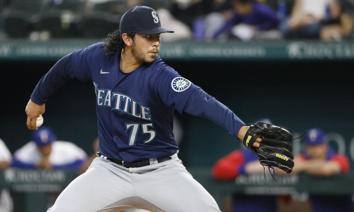 Mariners reliever Andres Munoz 