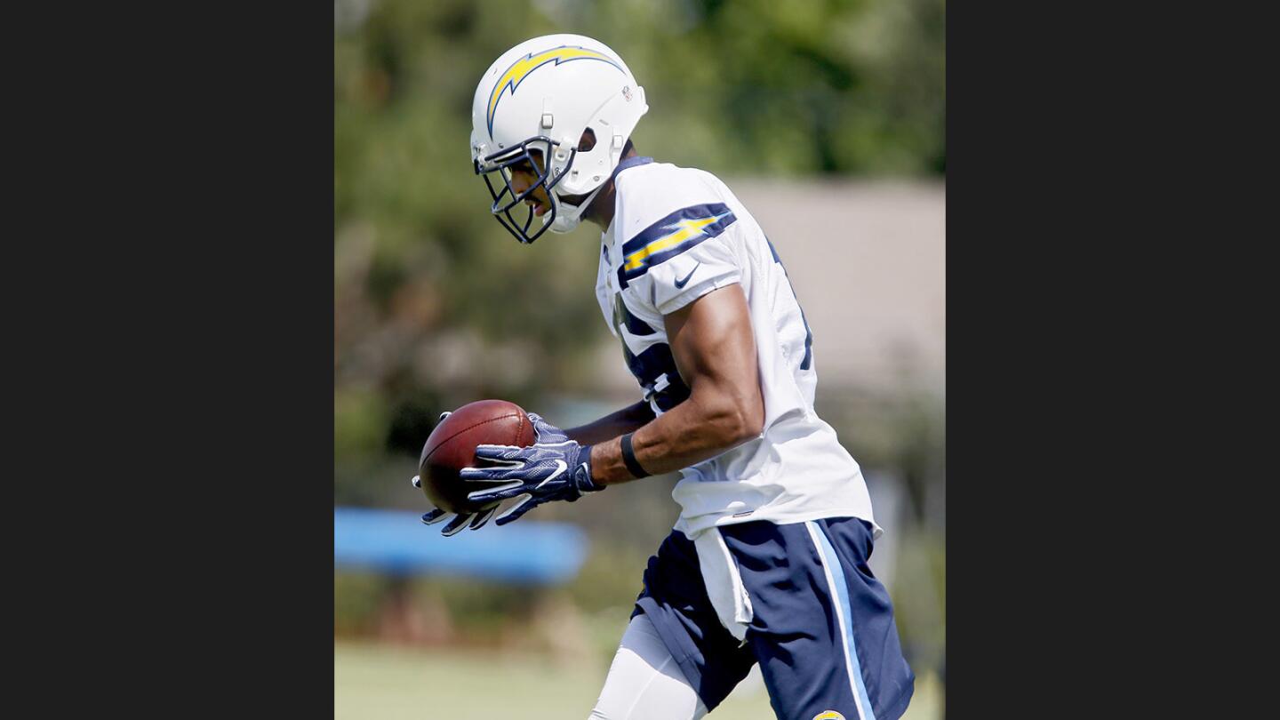 Los Angeles Chargers' Reed, Williams and the team at training camp