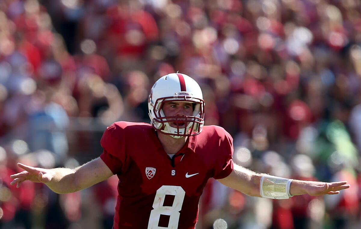 Stanford quarterback Kevin Hogan.