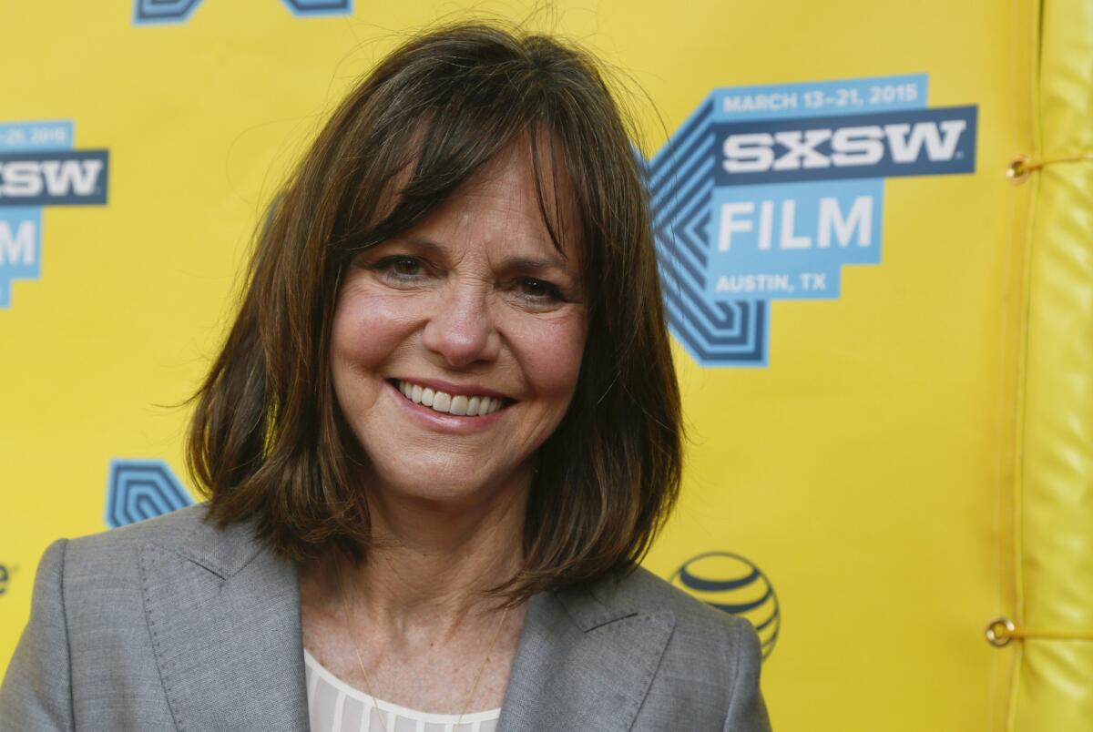 Sally Field is one of several artists who will receive the National Medal of Arts from President Obama at a White House ceremony on Thursday.