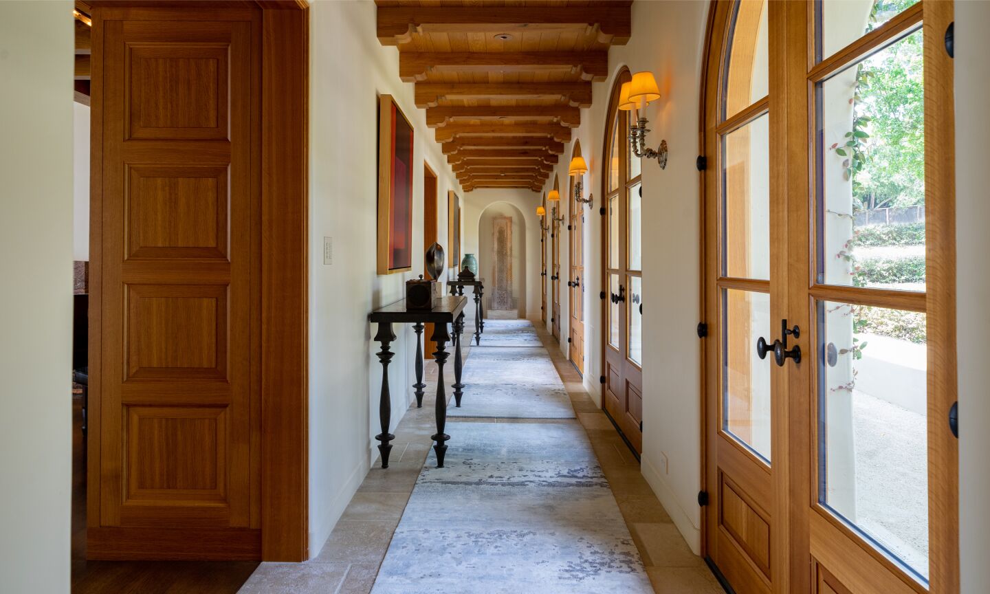 The hallway.