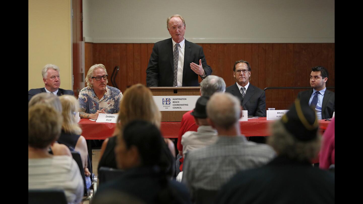 Photo Gallery: Huntington Beach City Council candidate forum