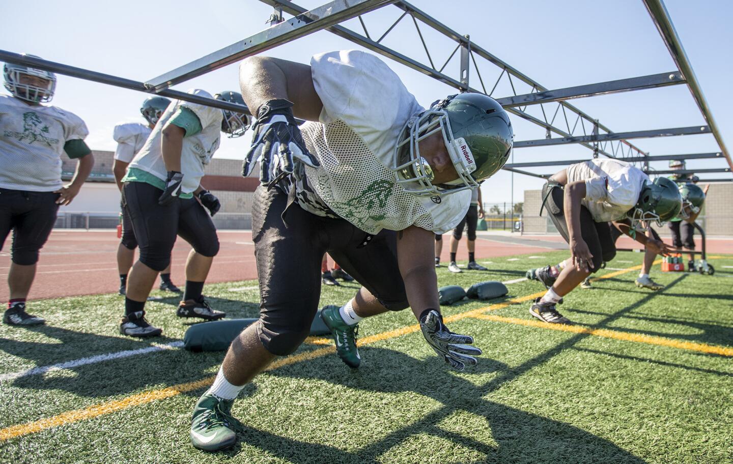 Photo Gallery: Costa Mesa High football practice