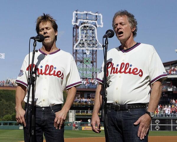 Kevin and Michael Bacon team up for the World Series