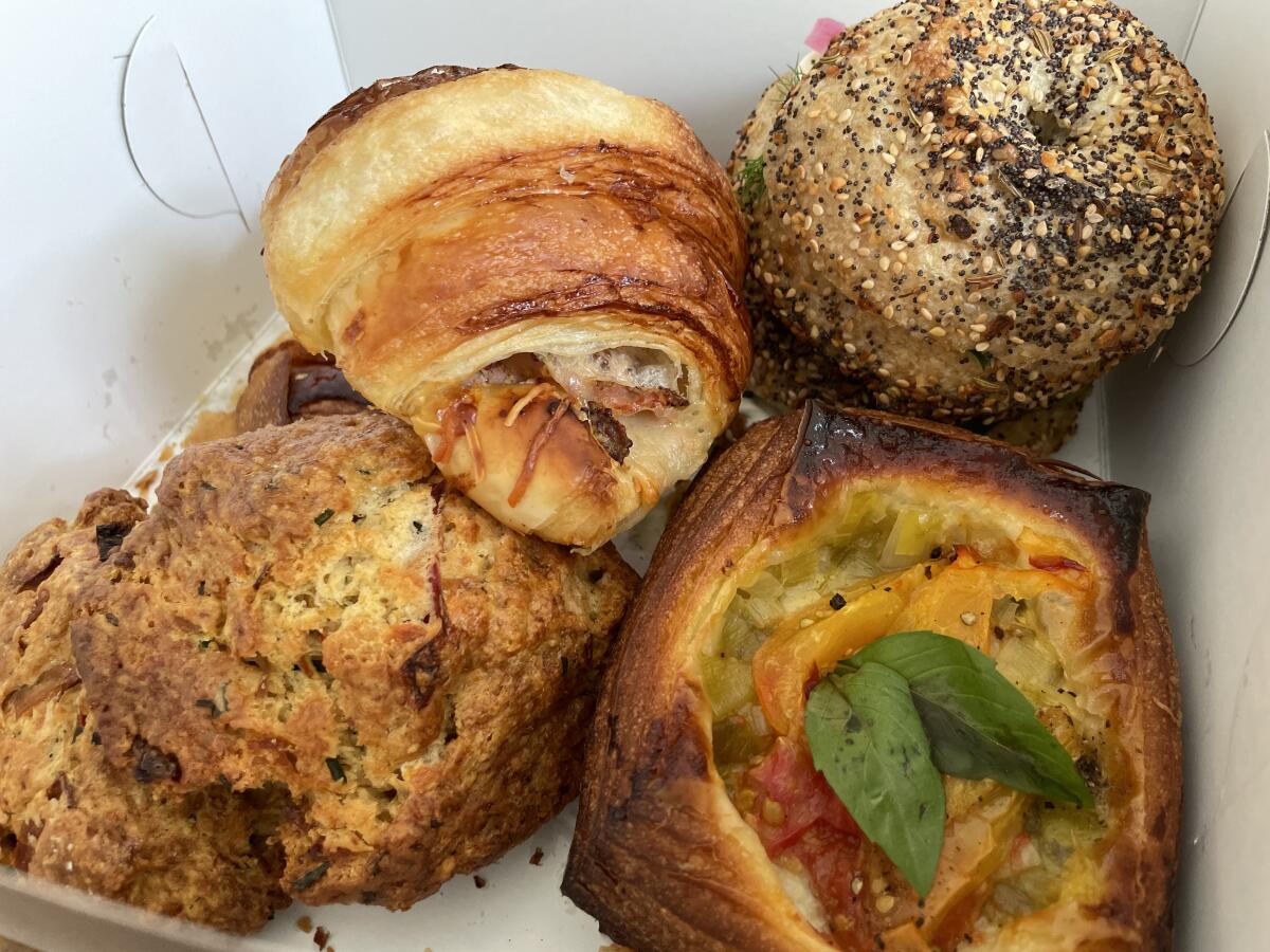 A selection of pastries from the Dutchess in Ojai