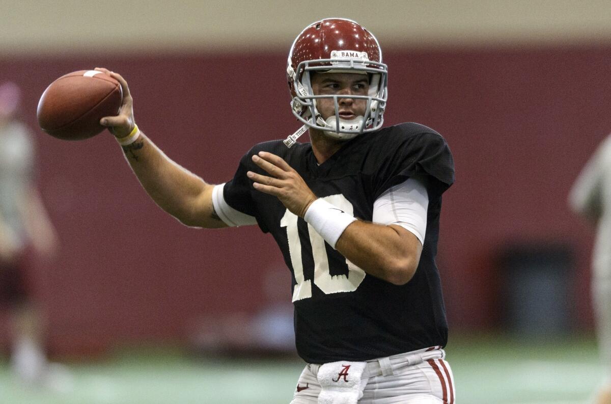 Alabama quarterback AJ McCarron is looking to become the first quarterback to lead his team to three national titles.
