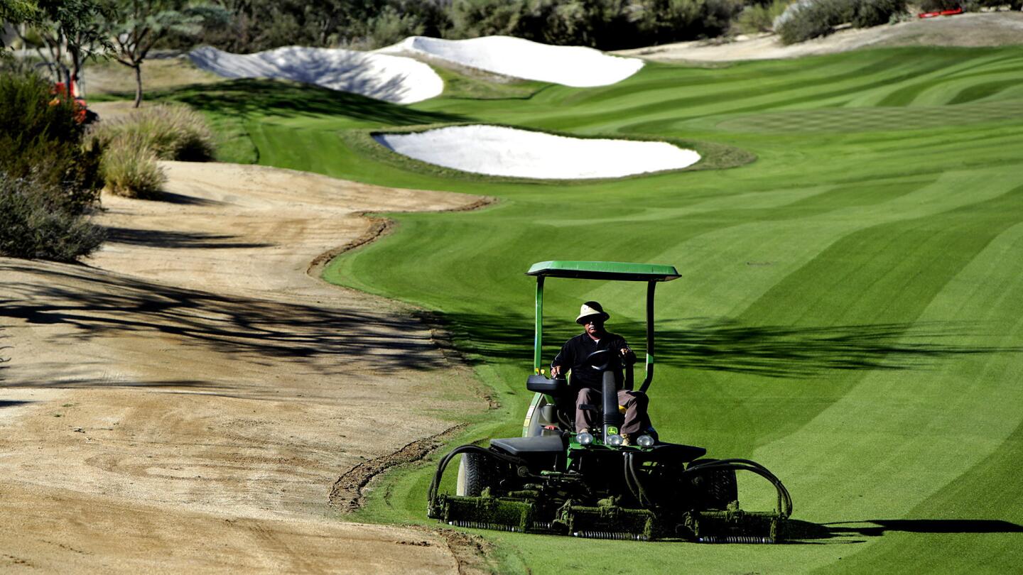 Golf course water conservation in the Coachella Valley