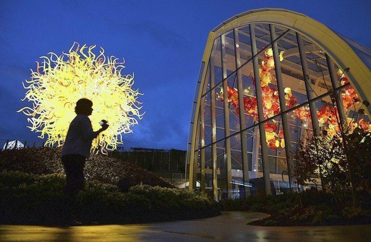 The new Chihuly Garden and Glass exhibition at the Seattle Center is an explosion of color from glass artist Dale Chihuly.