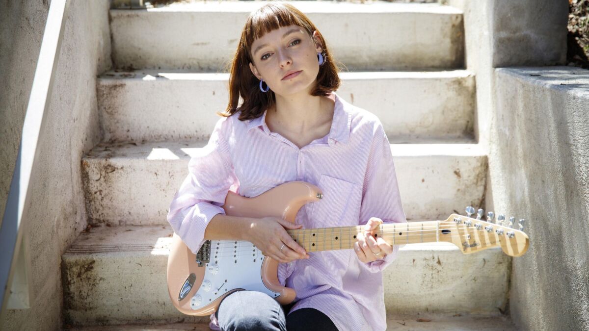 Australian musician Stella Donnelly photographed in Echo Park.