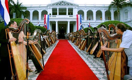 Palacio de Lopez, the seat of Paraguay's government.