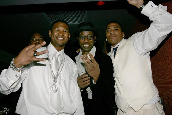 Usher, Wesley Snipes & Nelly