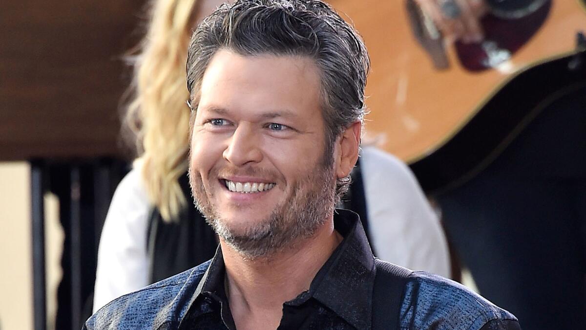 Blake Shelton says his jokes, some seen as offensive, have "been out there for anyone to see."