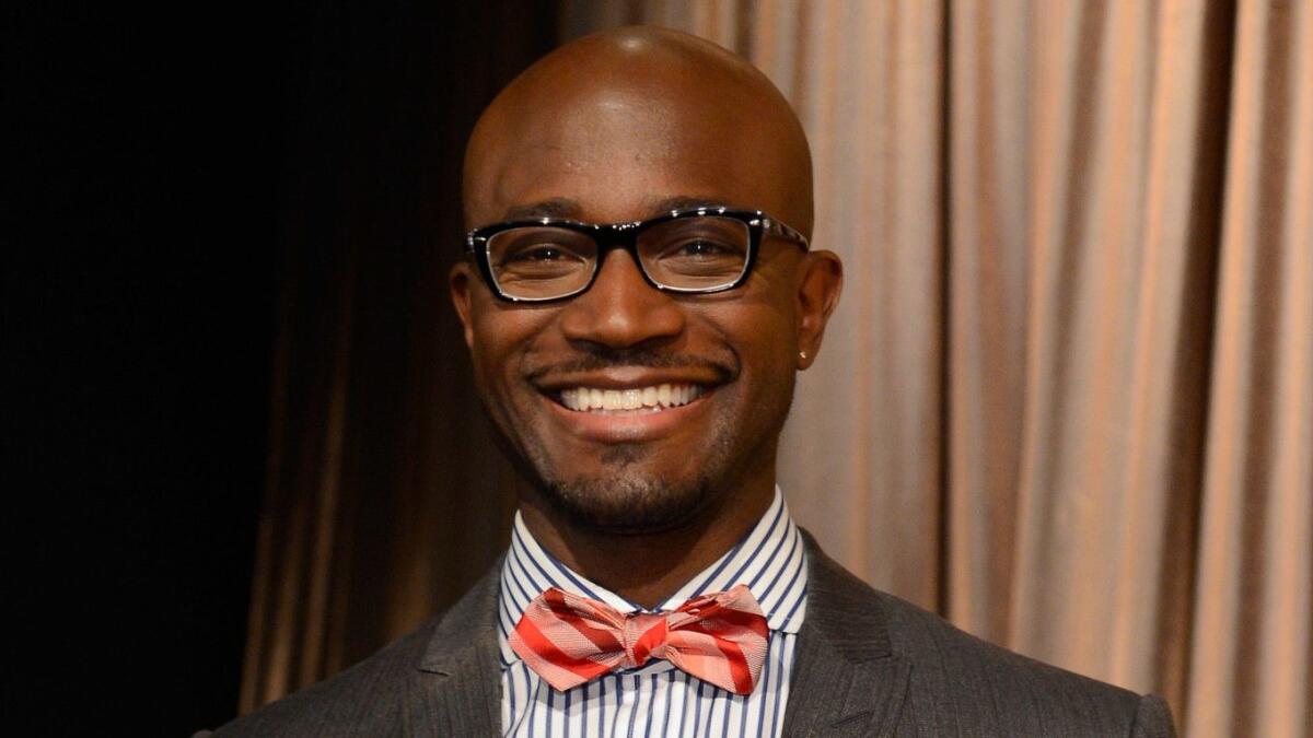 Taye Diggs will sing the role of Gaston during a live-to-picture "Beauty and the Beast" screening at the Hollywood Bowl.