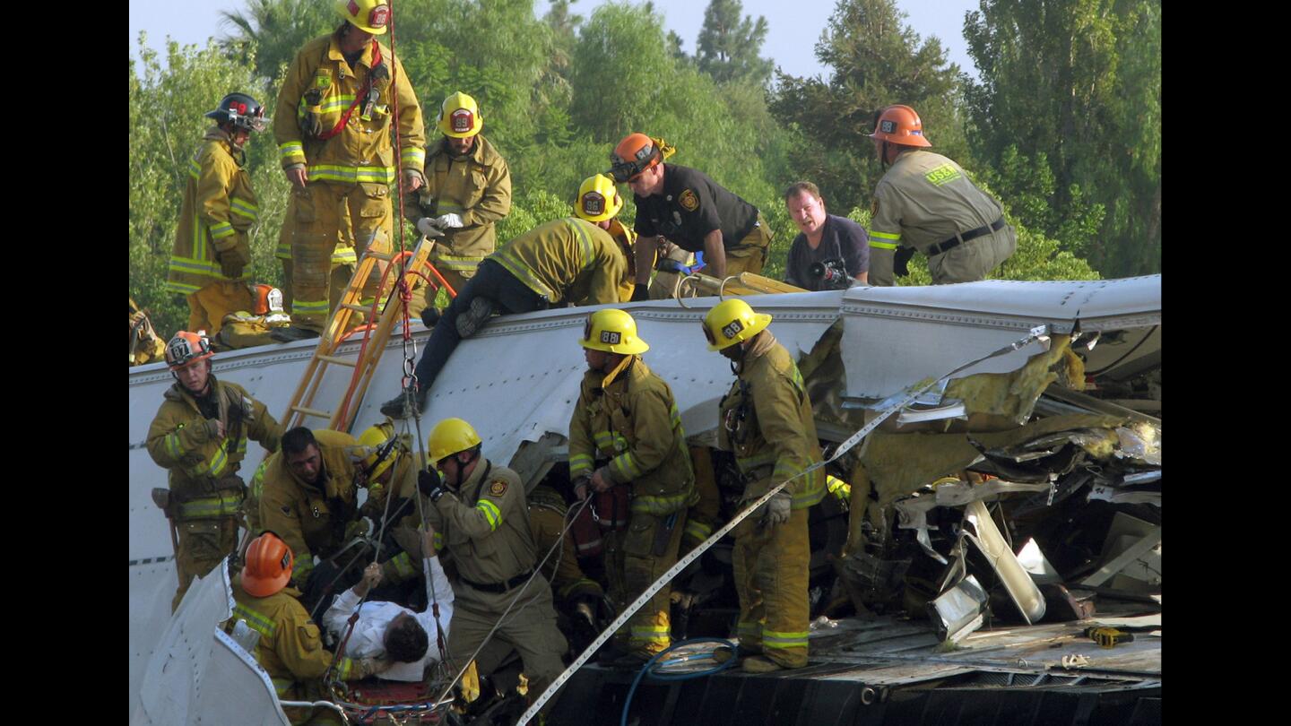 Metrolink crash in Chatsworth in 2008