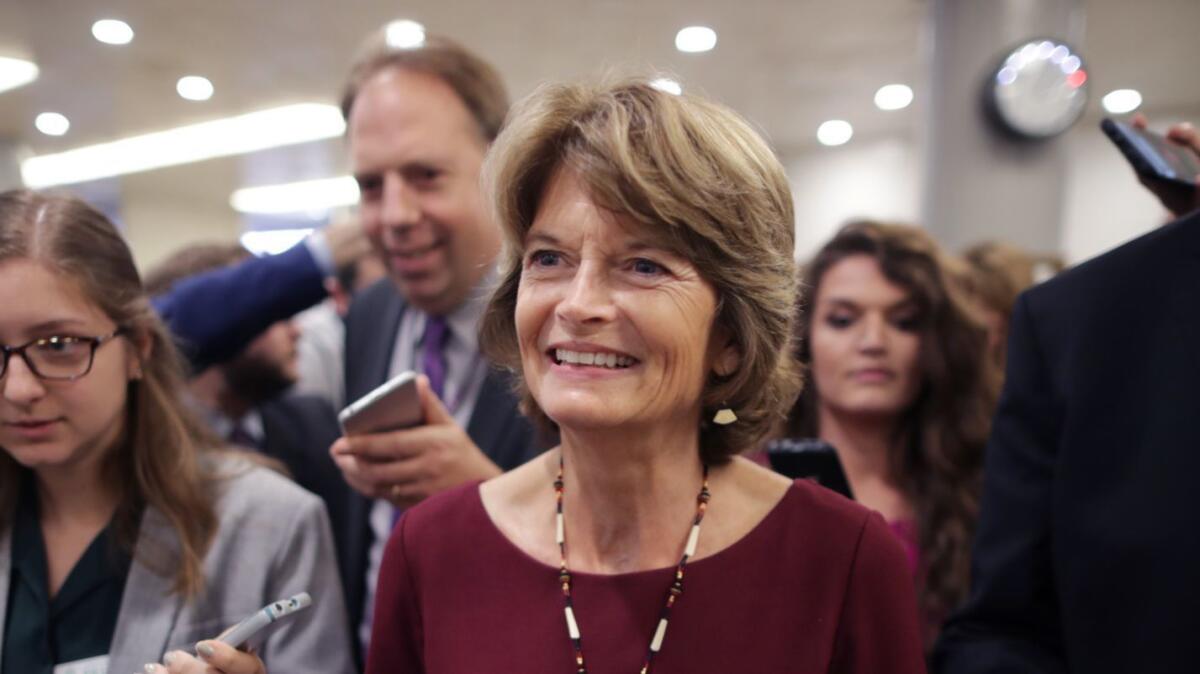 Sen. Lisa Murkowski (R-Alaska).