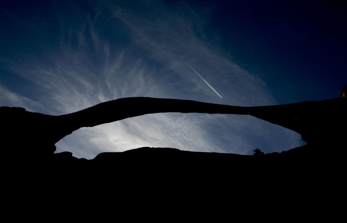 Utah's Landscape Arch measures 306 feet from base to base and is easily accessible by car and short hikes.