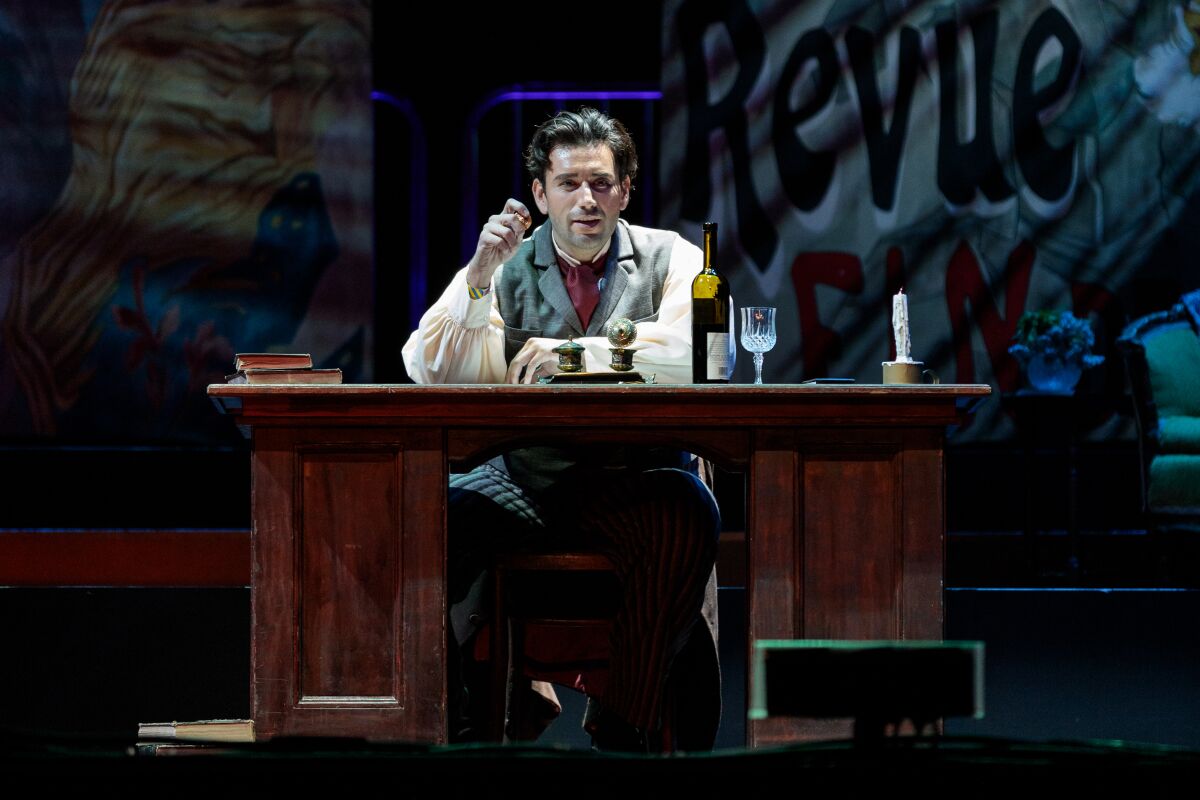 Tenor Joshua Guerrero is Rodolfo in San Diego Opera's drive-in "La bohème."