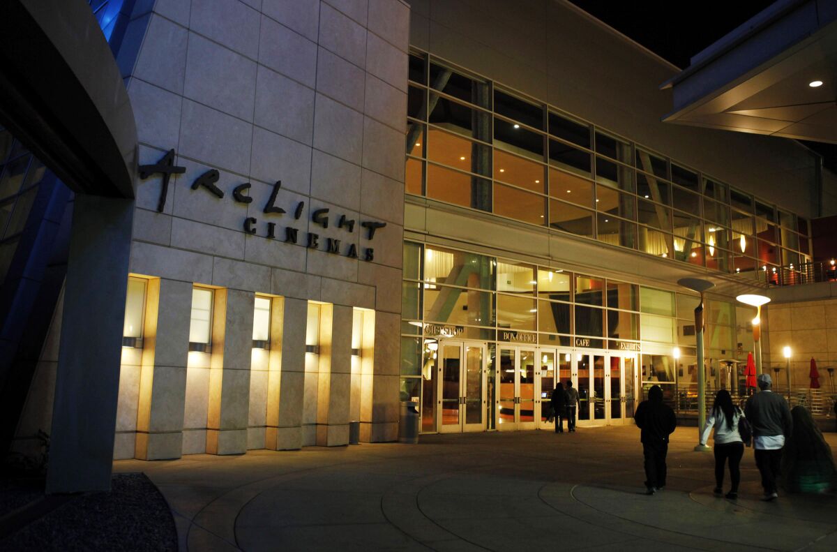 Exterior of an ArcLight theater