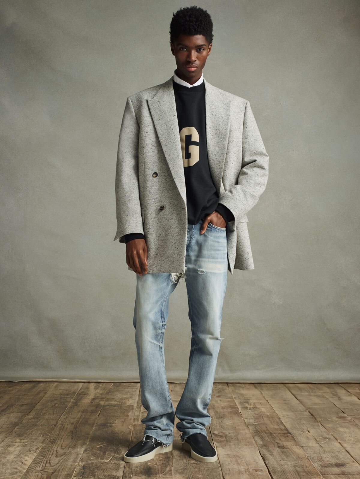 Fear of God's seventh collection pays homage to the Homestead Grays alongside the brand's staple denim pieces.