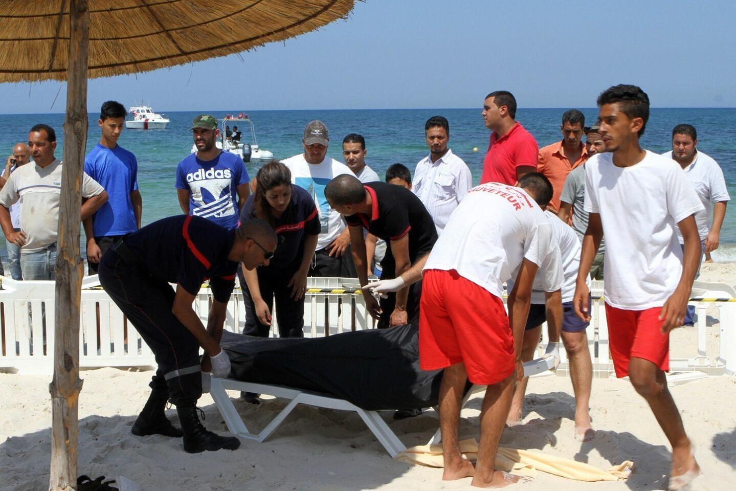 Terror attack at beach resort in Tunisia
