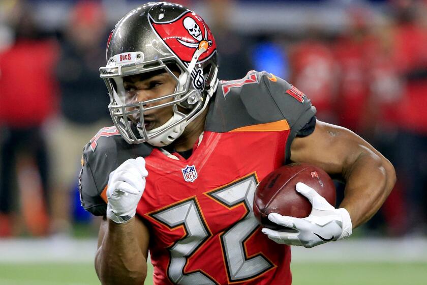 Tampa Bay’s running game sputtered last season – averaging 3.6 yards per attempt – because of injuries and inconsistent play from the offense. And it doesn’t help that Doug Martin will begin the year suspended for failing a drug test. The Buccaneers need a young tailback with upside.