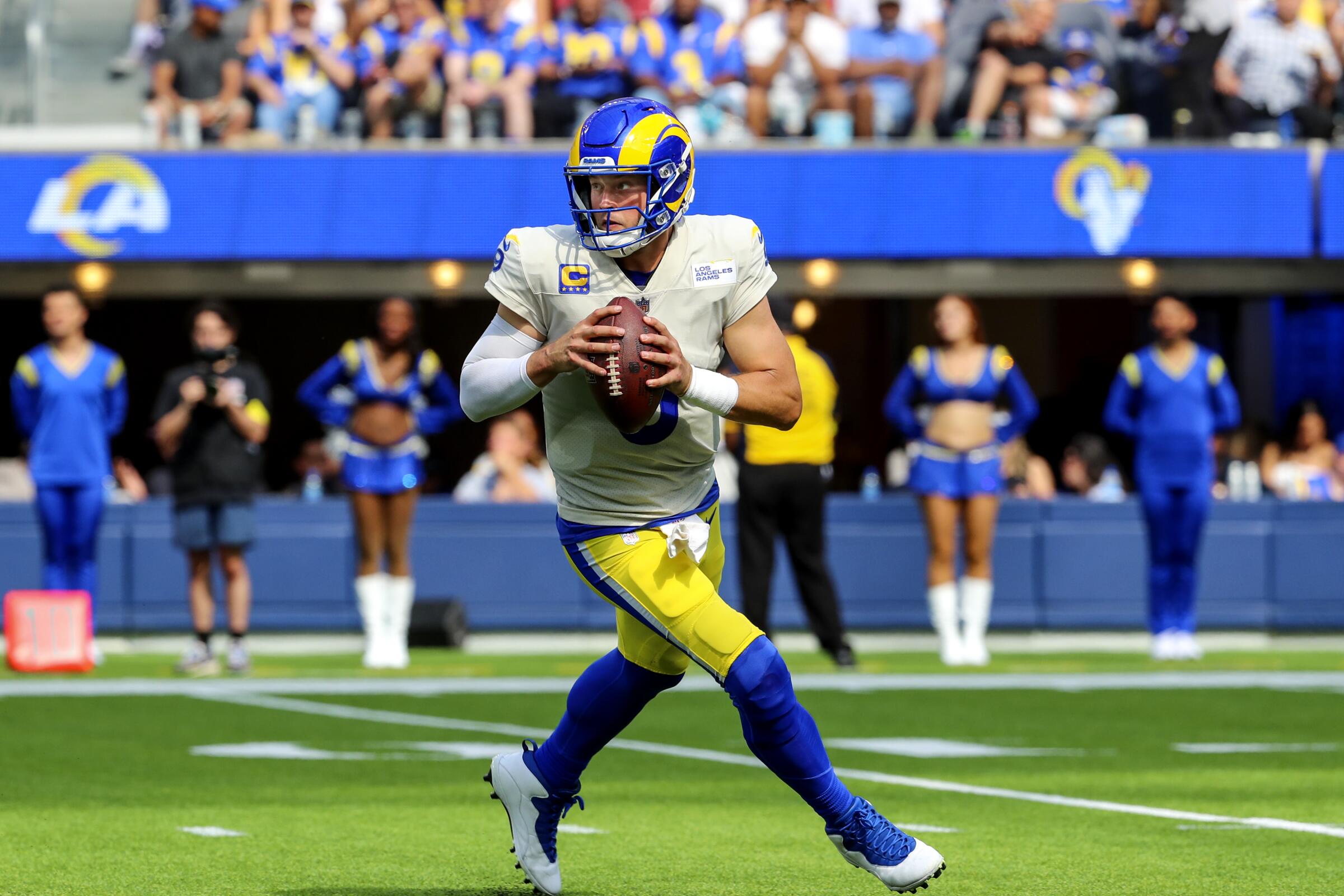 Rams vs. Seahawks matchups: Matthew Stafford's top target out - Los Angeles Times
