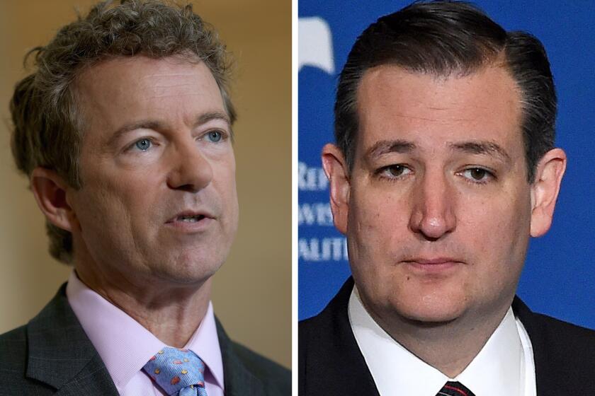 Sens. Rand Paul and and Ted Cruz said their GOP presidential campaigns would refuse money received from the leader of the Council of Conservative Citizens, a group that has been linked to the Charleston church shootings through an online manifesto.