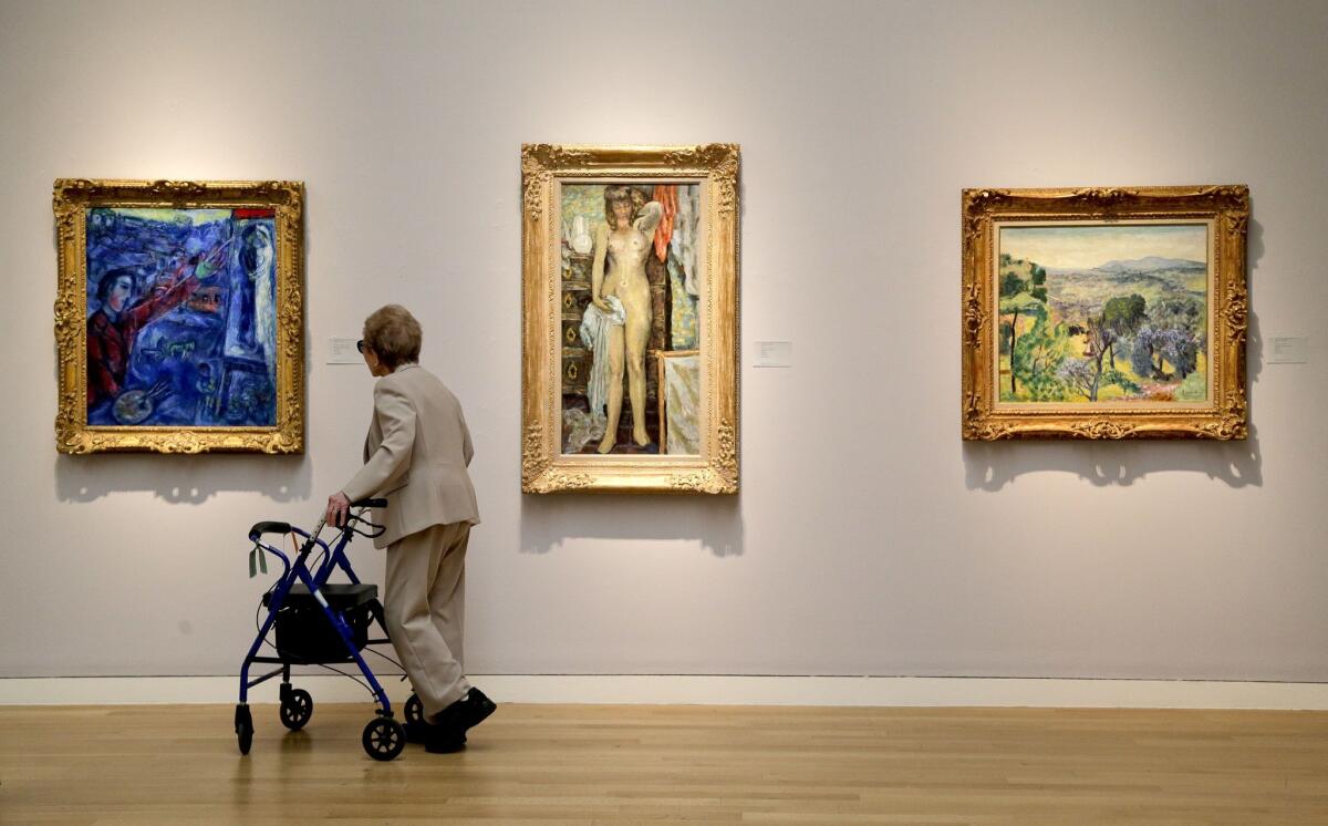 A preview exhibition for Sotheby's Spring Evening Sale of Impressionist and Modern art in New York.