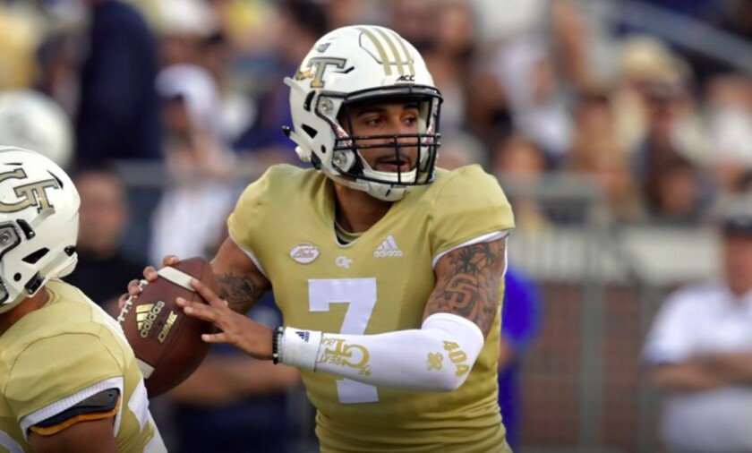 Former Georgia Tech Quarterback Lucas Johnson Commits To Aztecs