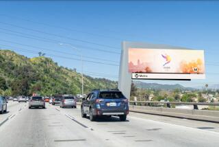 Rendering of a billboard that will be place on the 5 Freeway near Elysian Park