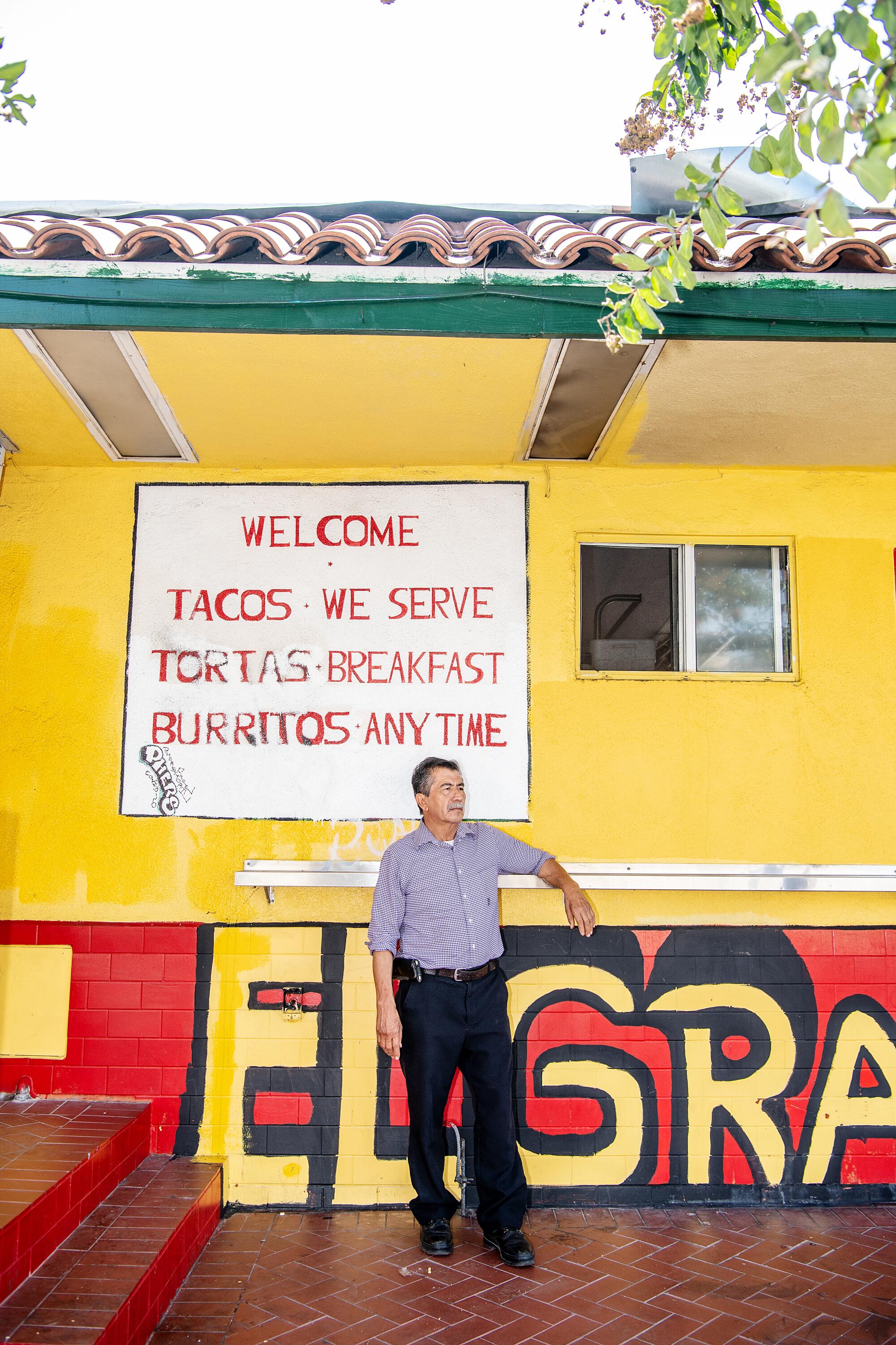 El Gran Burrito owner Pedro Davila