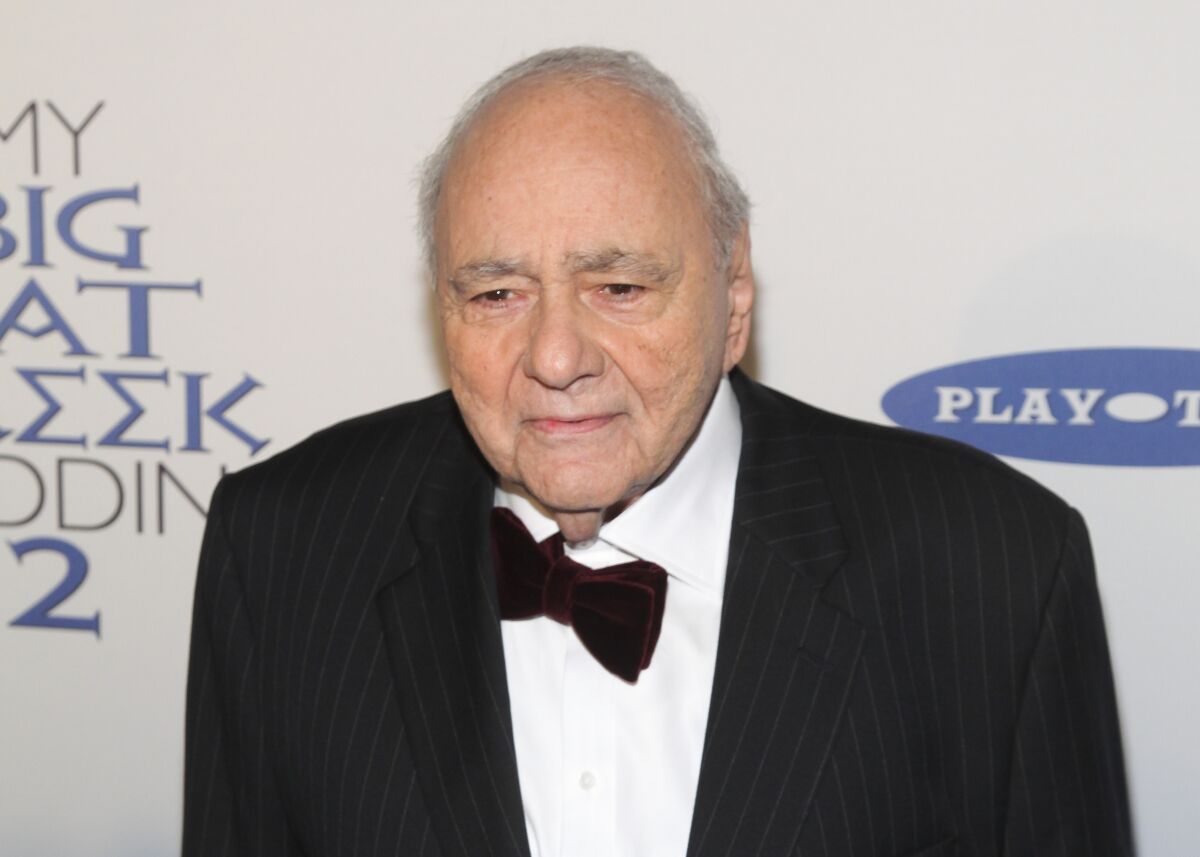 Michael Constantine at a premiere of "My Big Fat Greek Wedding 2" in 2016.