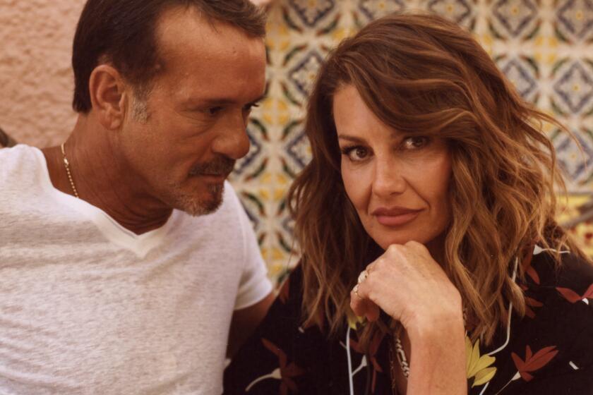 Los Angeles, CA: May 10, 2022 - Tim McGraw and Faith Hill, photographed at the Beverly Hills Hotel,