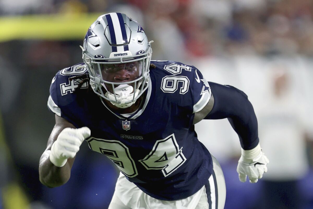 AP source: Broncos pluck free agent DE Gregory from Cowboys - The San Diego  Union-Tribune