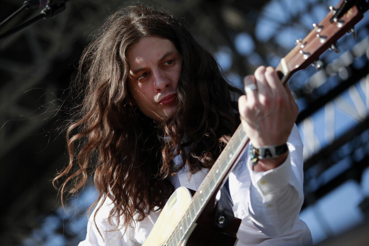 Kurt Vile performing on the Outdoor stage at the Coachella Valley Music and Arts Festival last month.