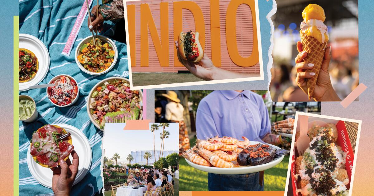 La plupart des plats et pop-ups excitants à essayer à Coachella 2026