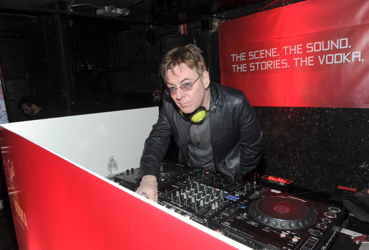 Andy Rourke, guitarist for the Smiths