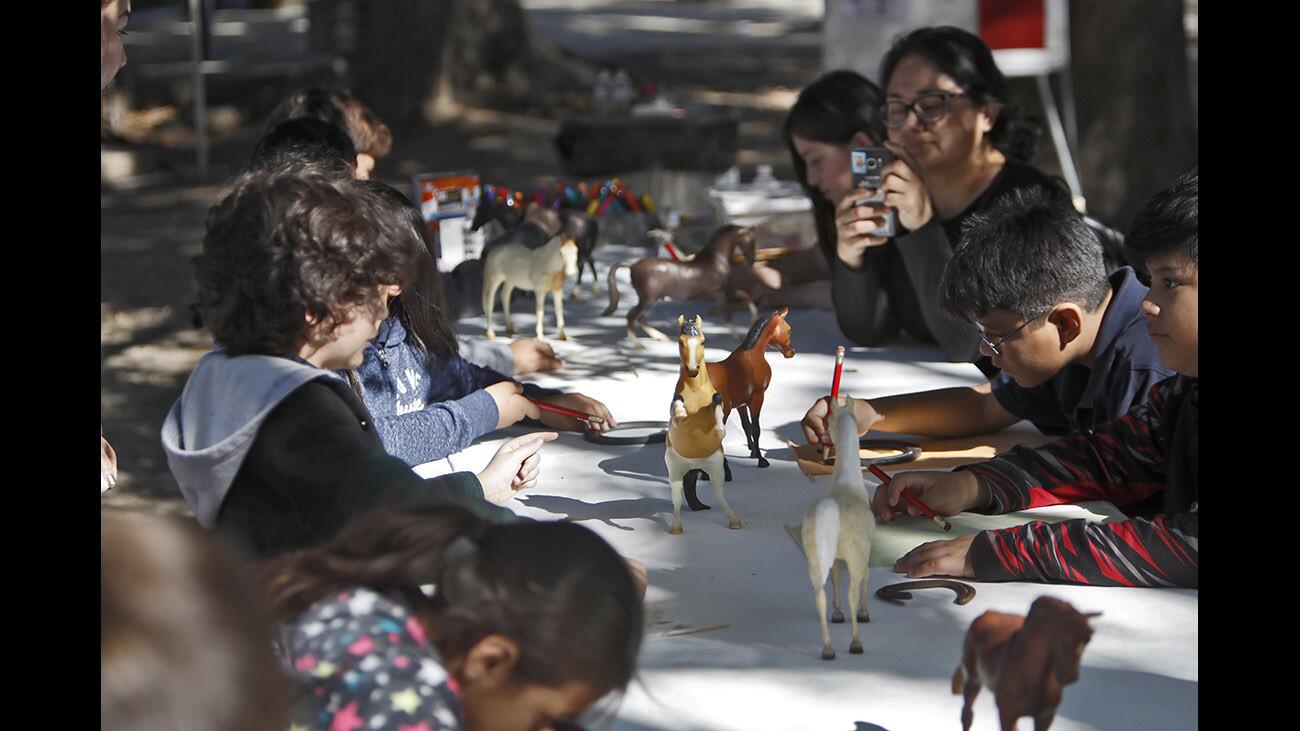 Photo Gallery: Kids learn about Art of the Horse
