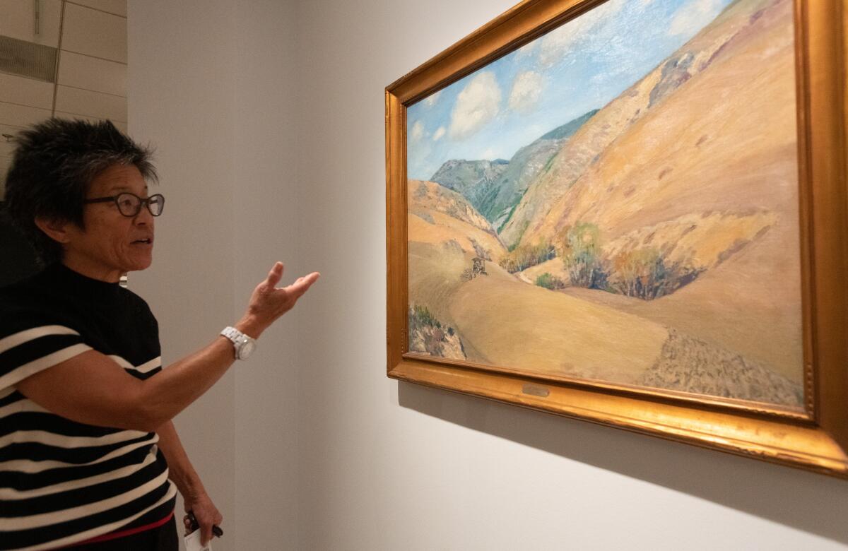 Langson Museum Director Kim Kanatani discusses the exhibit "Indefinitely Wild: Preserving California's Resources." 