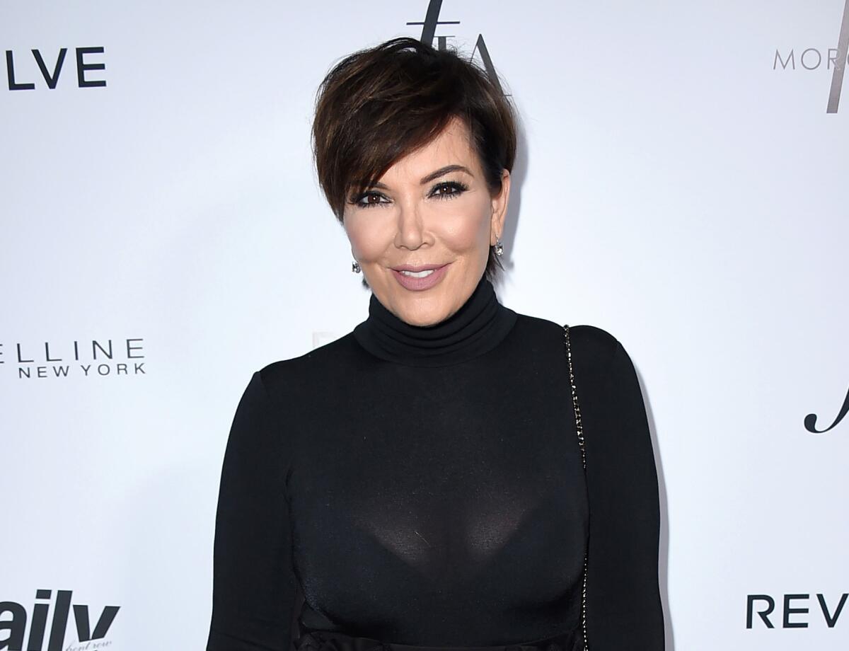 Kris Jenner was involved in a car accident in Calabasas on Wednesday.