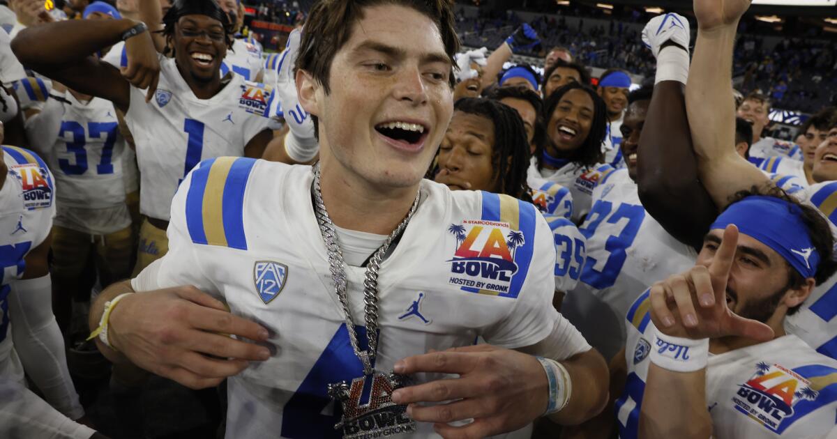 Ethan Garbers sauve l’UCLA lors de la victoire du LA Bowl contre Boise State
