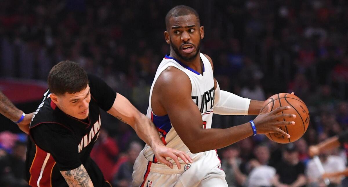 Chris Paul hace historia y los Clippers vencen al Heat de Miami en Staples Center.