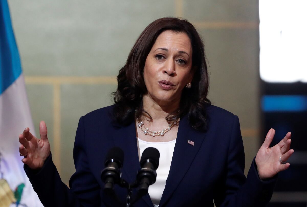 VP Harris promises US to be "safe haven" for asylum-seekers
