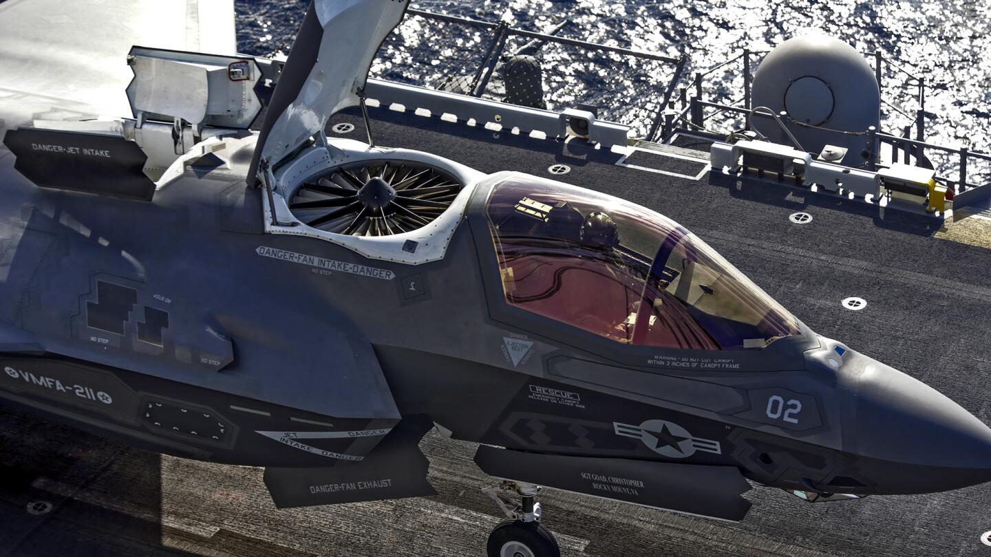 F-35B aircraft to deploy in Pacific in 2018