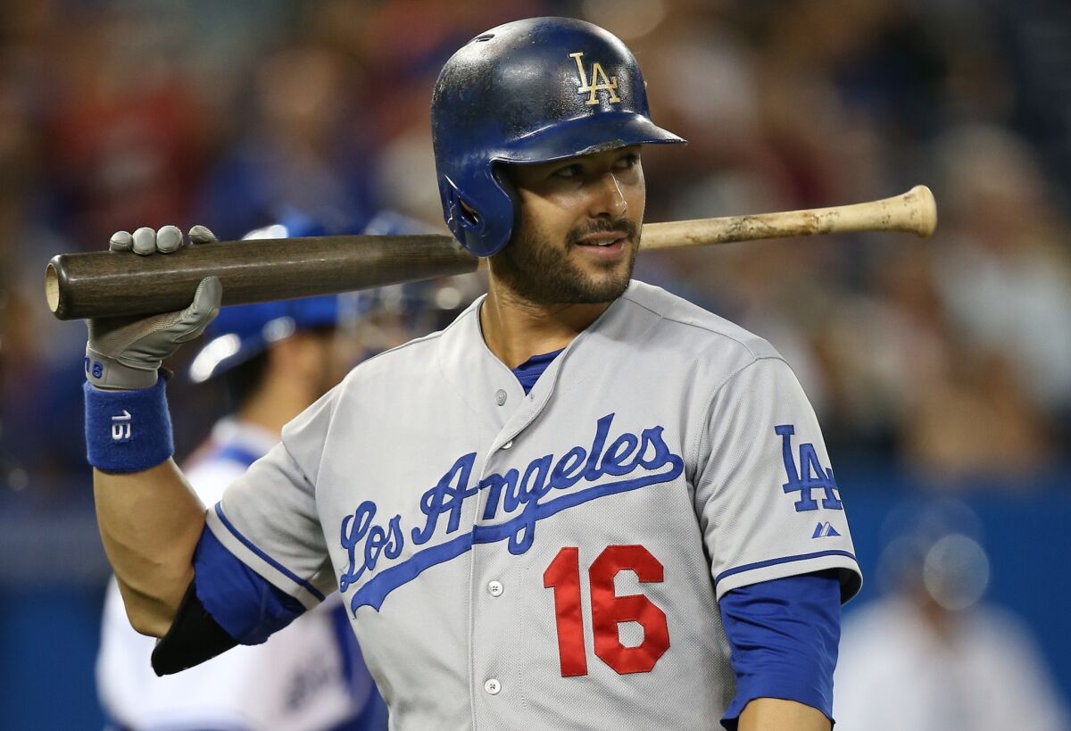 The Dodgers are playing it safe with center fielder Andre Ethier's calf injury.