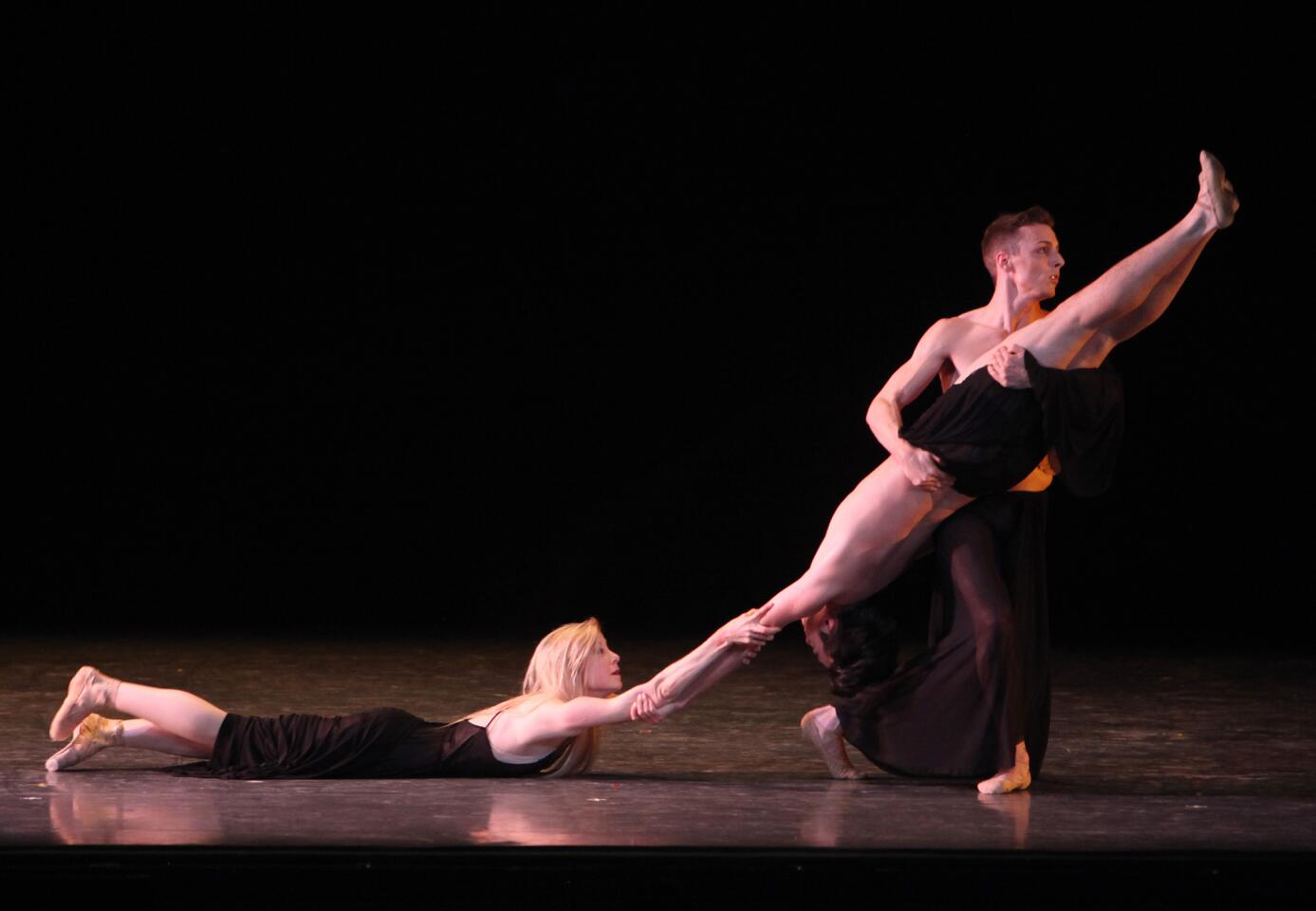 The Los Angeles Ballet performs the world premiere of "Beneath One's Dignity" choreographed by Sonya Tayeh.