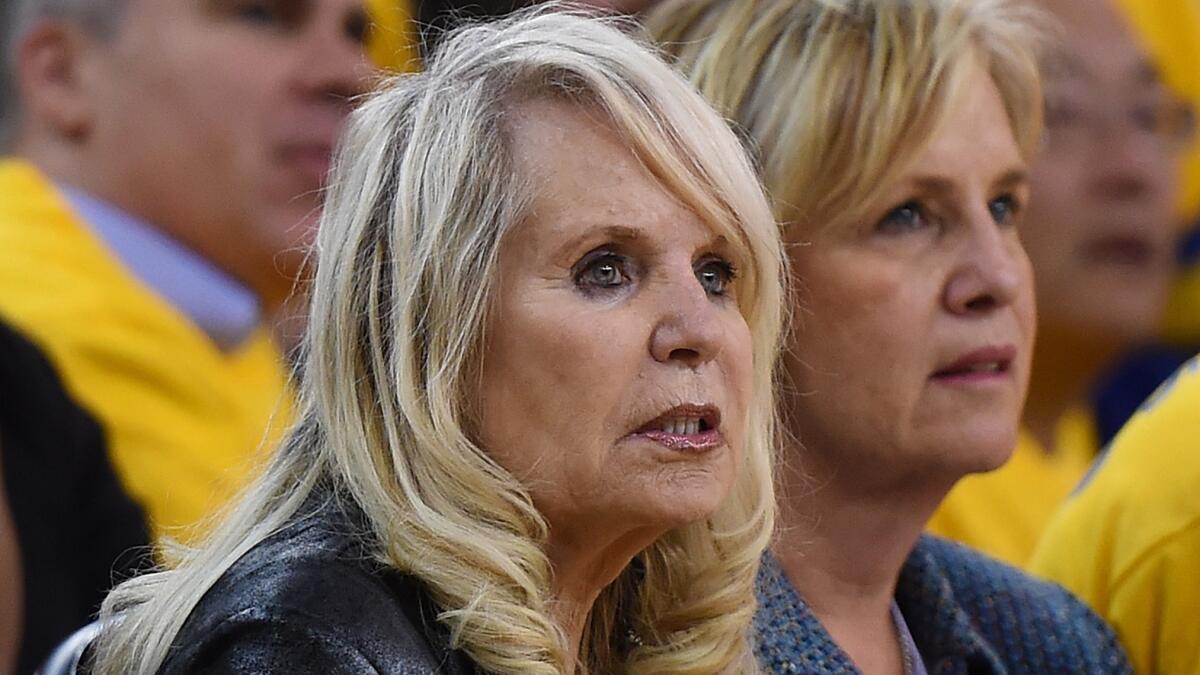Shelly Sterling, the wife of Clippers owner Donald Sterling supports Clippers president Andy Roeser's leave of absence from the team.