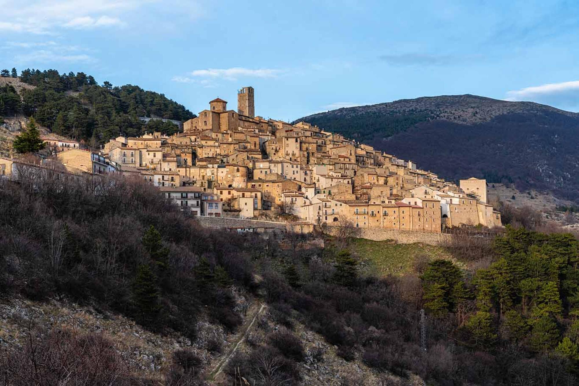 Gran Sasso e Monti della Laga National Park, in the Province of L'Aquila, Abruzzo, central Italy.
